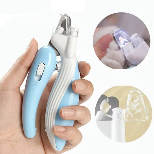 Painless Pet Nail Trimmer with LED Light